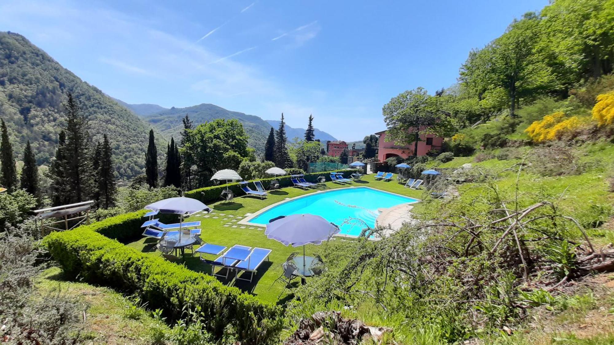 Agriturismo La Torre Bagni di Lucca Exterior foto